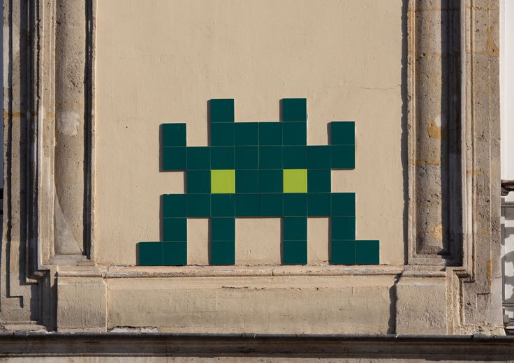 Un mosaico di Invader&nbsp;
