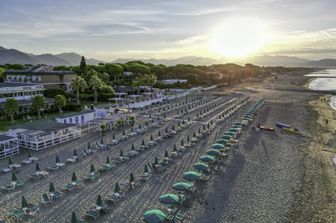 Una spiaggia del litorale di Terracina &nbsp;