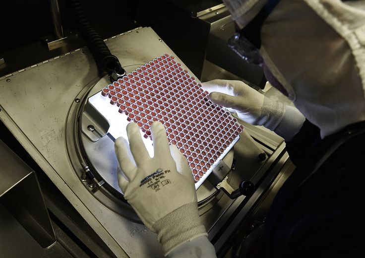 Produzione di penne per insulina nell'azienda farmaceutica statunitense Eli Lilly&nbsp;