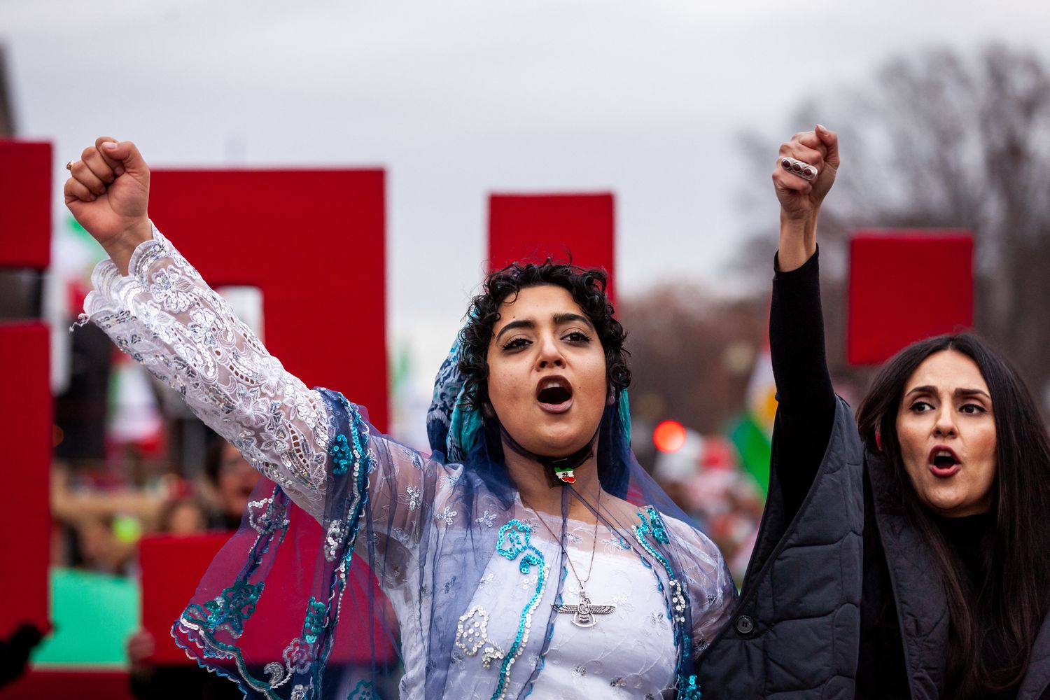 Manifestazione per l'8 marzo e la parit&agrave; di genere