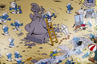 Un murale a Bruxelles&nbsp;