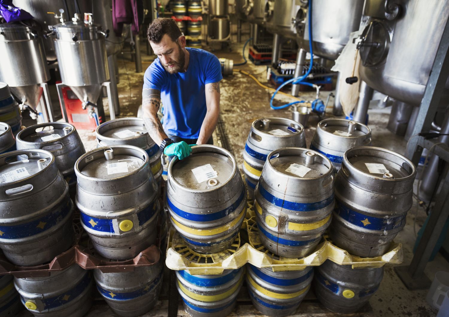 Fusti di birra&nbsp;