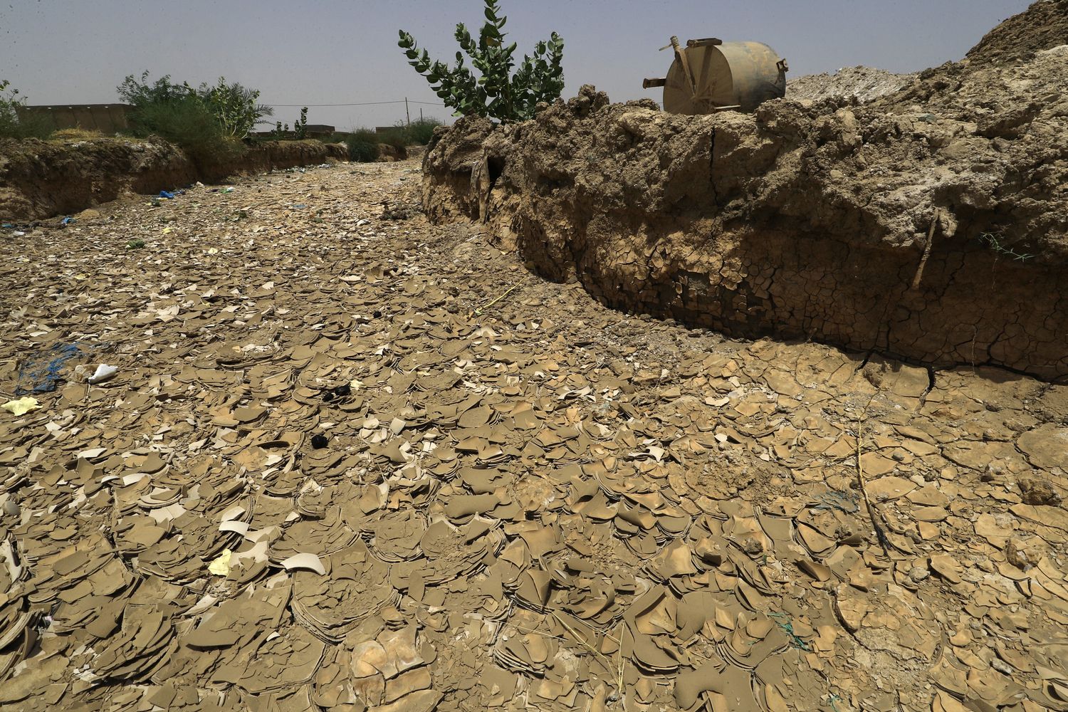 Residui dell'estrazione dell'oro in Sudan
