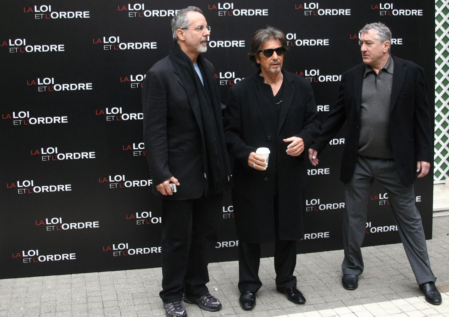 Jon Avnet con Al Pacino e Robert De Niro