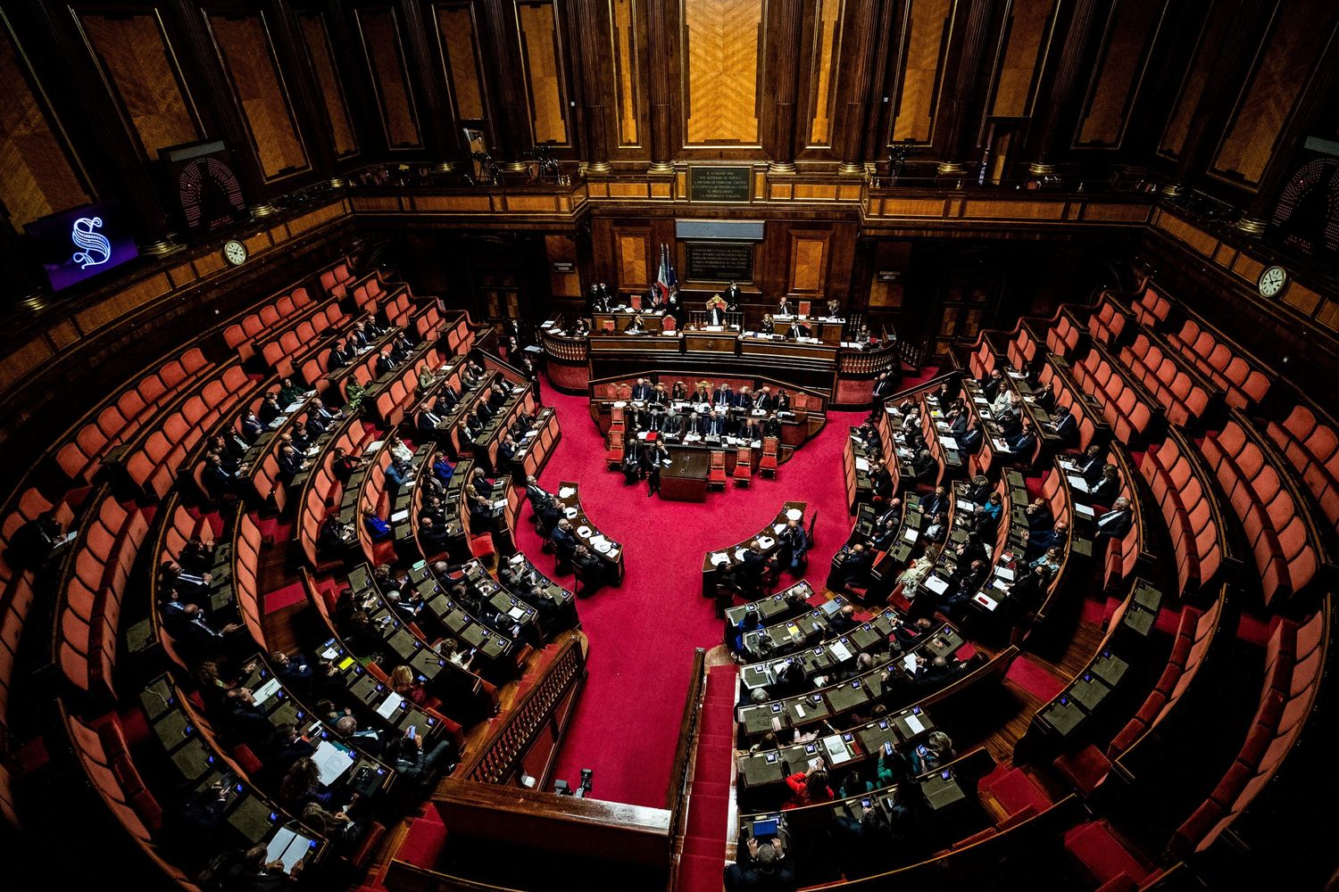 L'aula del Senato