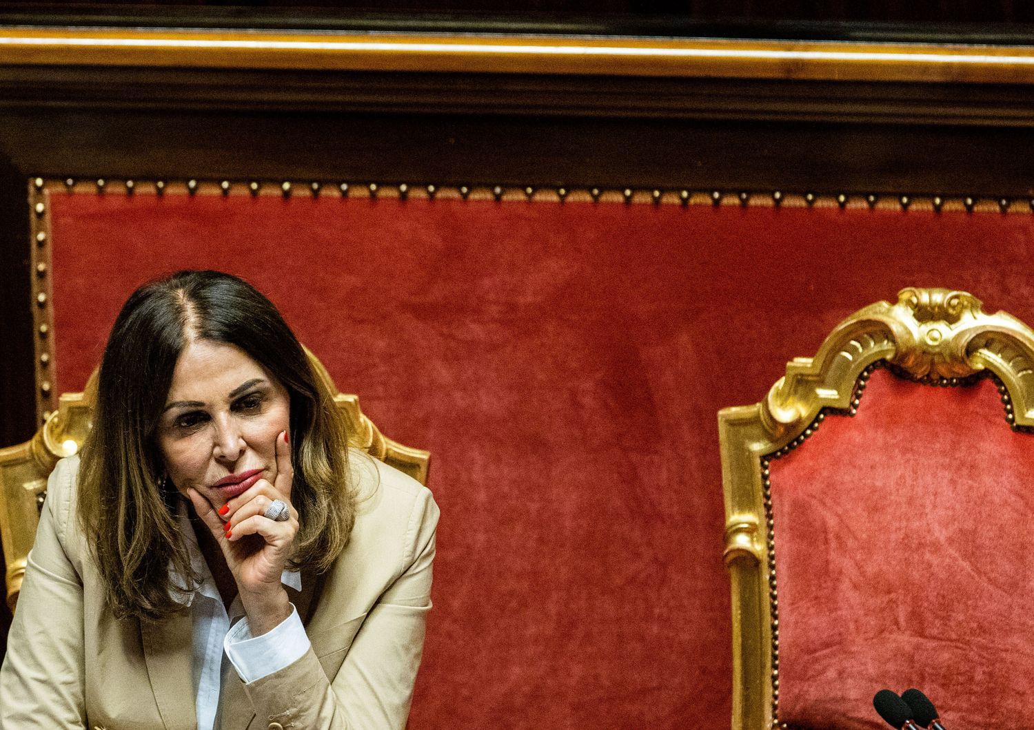 La ministra del Turismo Daniela Santanch&egrave;&nbsp;