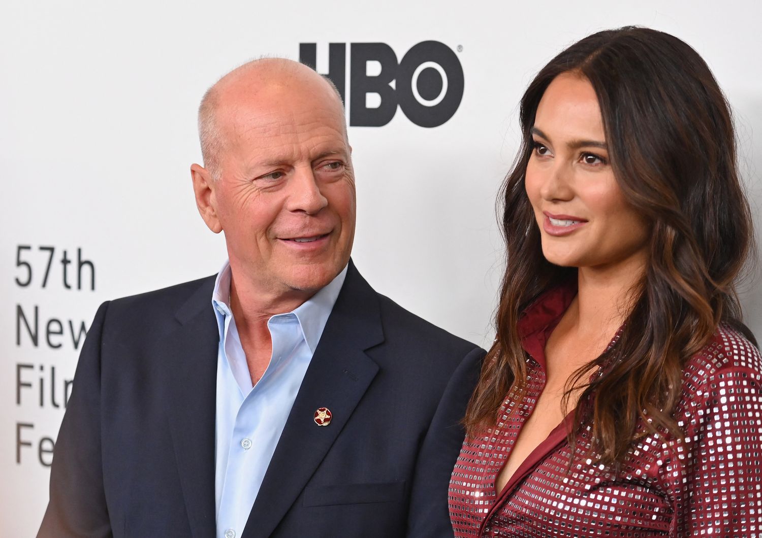 Bruce Willis e sua moglie Emma Heming