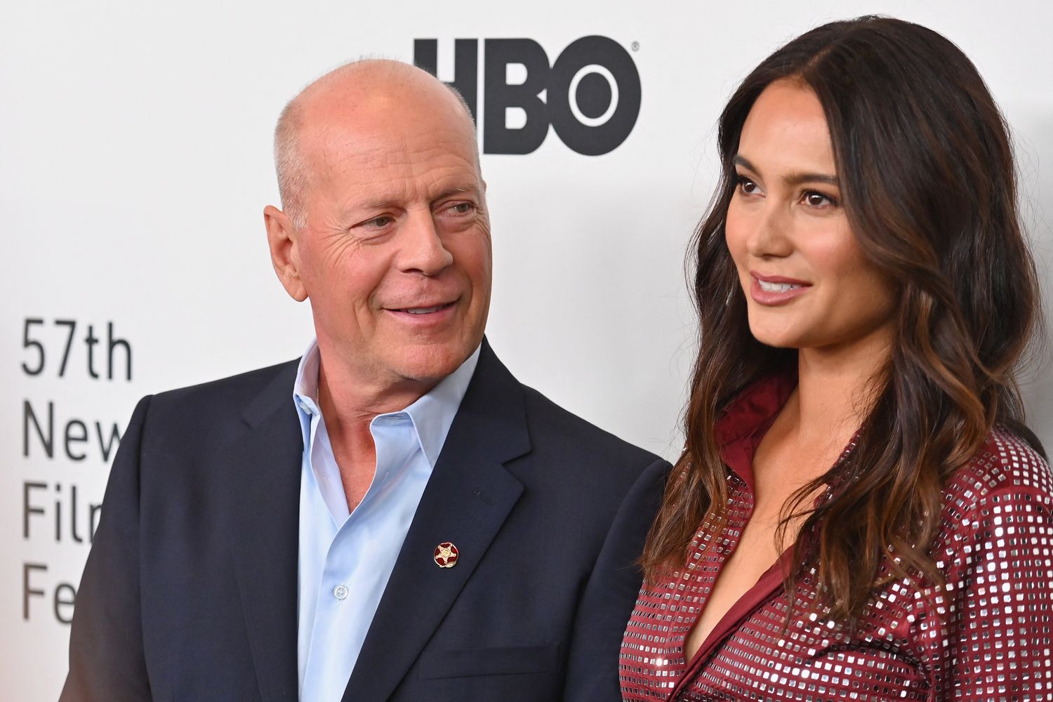 Bruce Willis e sua moglie Emma Heming