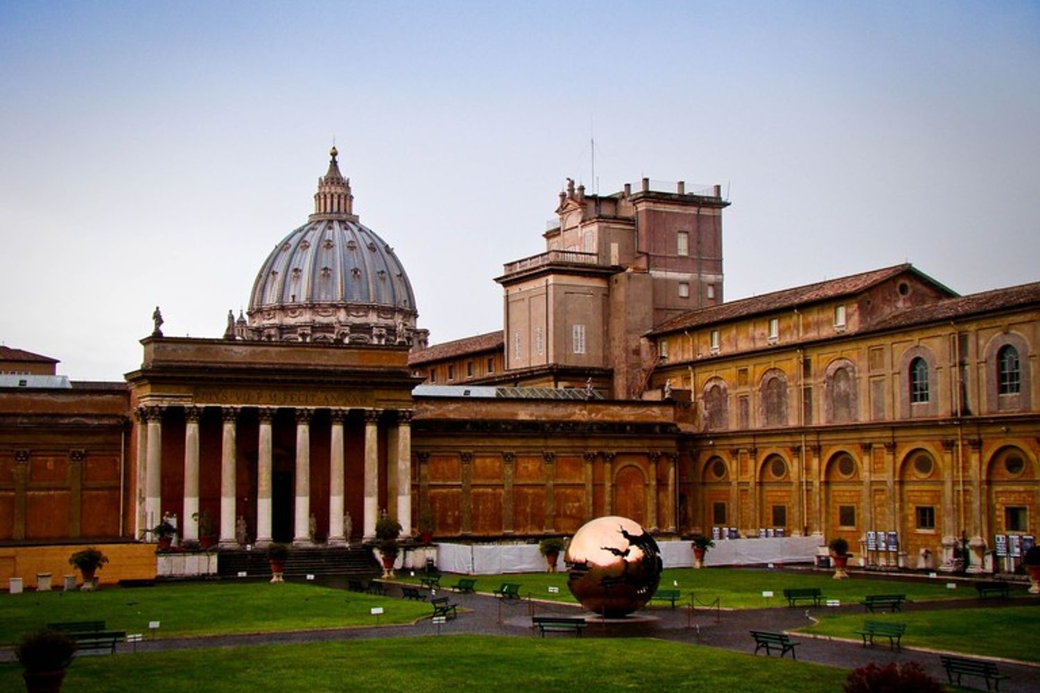 Roma Vaticano Museo Cupola Edificio Cultura
