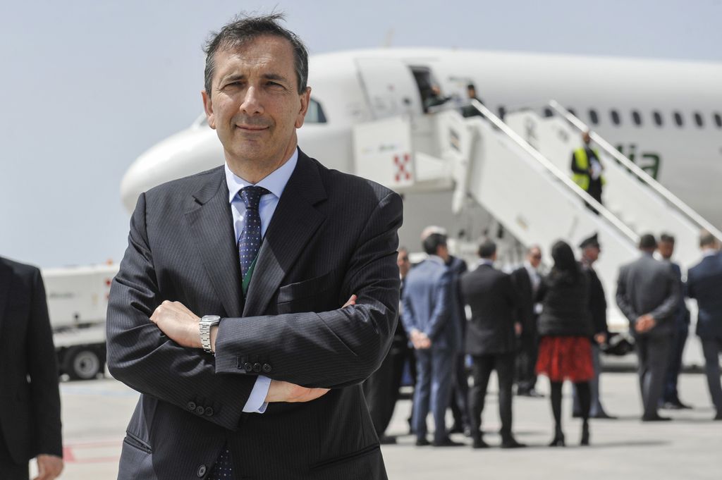 &nbsp;Luigi Gubitosi commissario Alitalia (Afp)