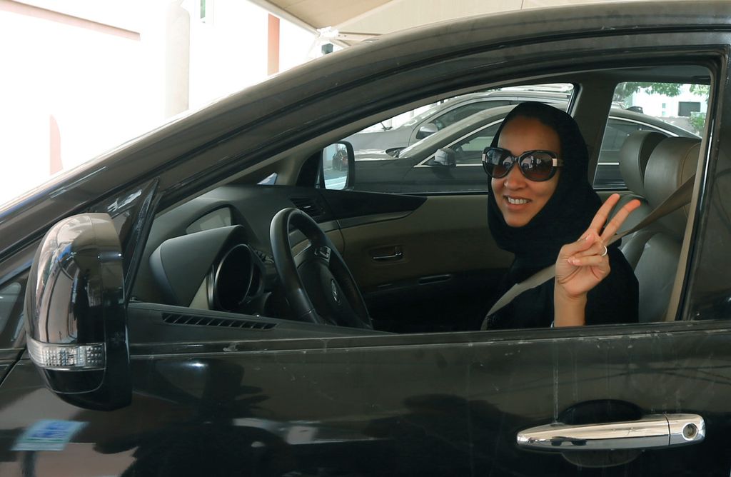 &nbsp;Donne alla guida in Arabia Saudita