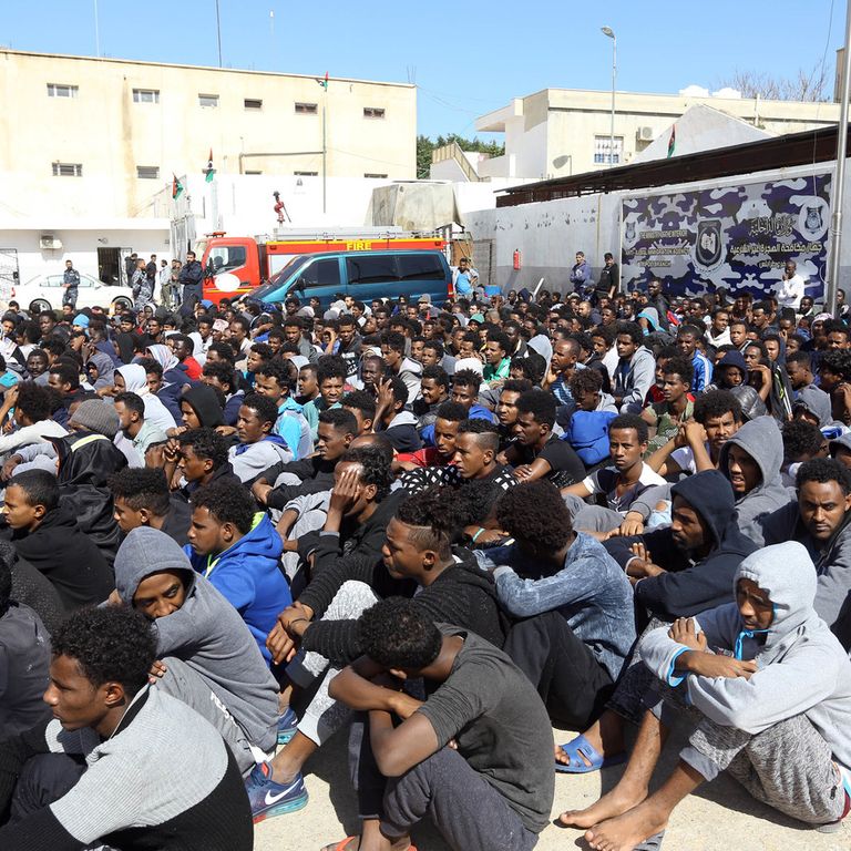 Libia - migranti (Afp)&nbsp;